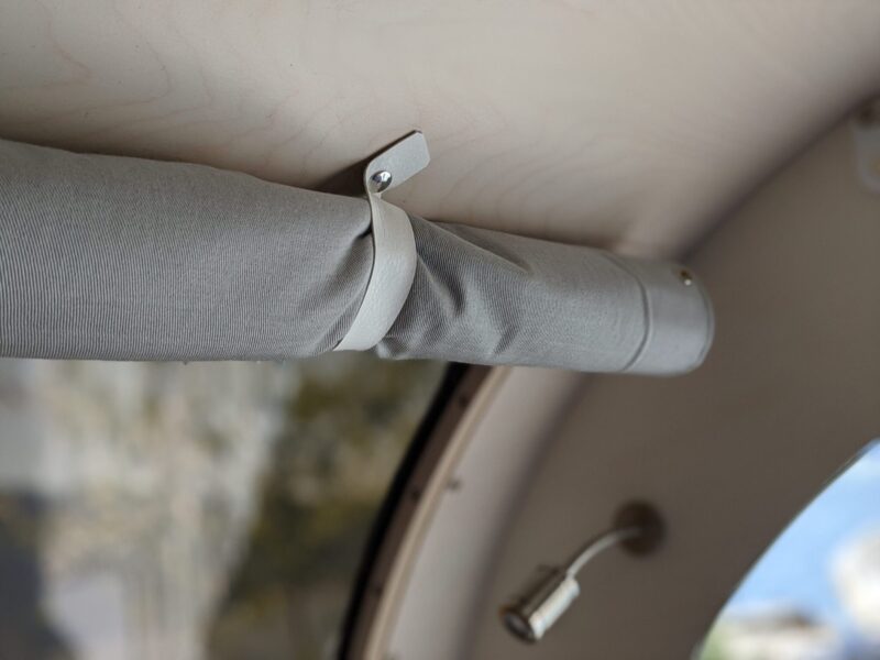 Get extra privacy and insulation with the window curtains for your camper