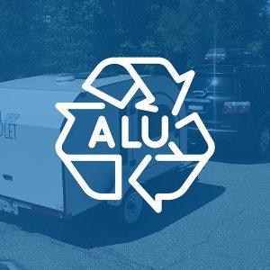 The DROPLET lightweight camper can come with aluminum chassis which lowers the weight by 50 lbs