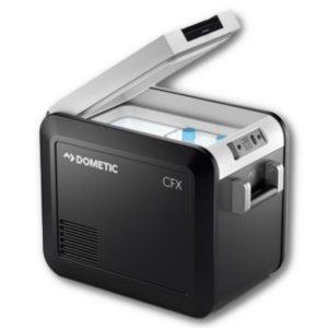 DROPLET offers an option of portable fridge CFX3 by Dometic to equip your DROPLET XL